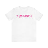 AQUARIUS PINK T SHIRT