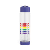LIBRA RAINBOW INFUSER WATER BOTTLE