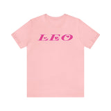 LEO PINK T SHIRT