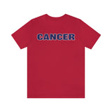 CANCER BLUE T SHIRT