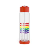 VIRGO RAINBOW INFUSER WATER BOTTLE