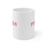PISCES PINK MUG