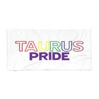 TAURUS PRIDE BEACH TOWEL