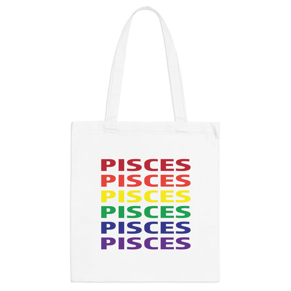 PISCES RAINBOW TOTE