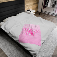 SCORPIO LIFE VELVETEEN PLUSH BLANKET