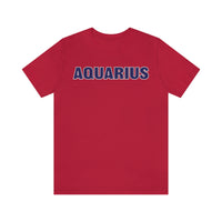 AQUARIUS BLUE T SHIRT