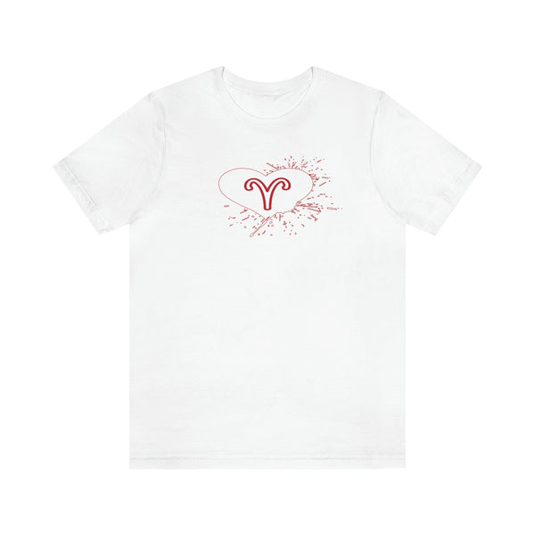 ARIES RED T SHIRT